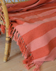 Frello Orange Stripe Throw