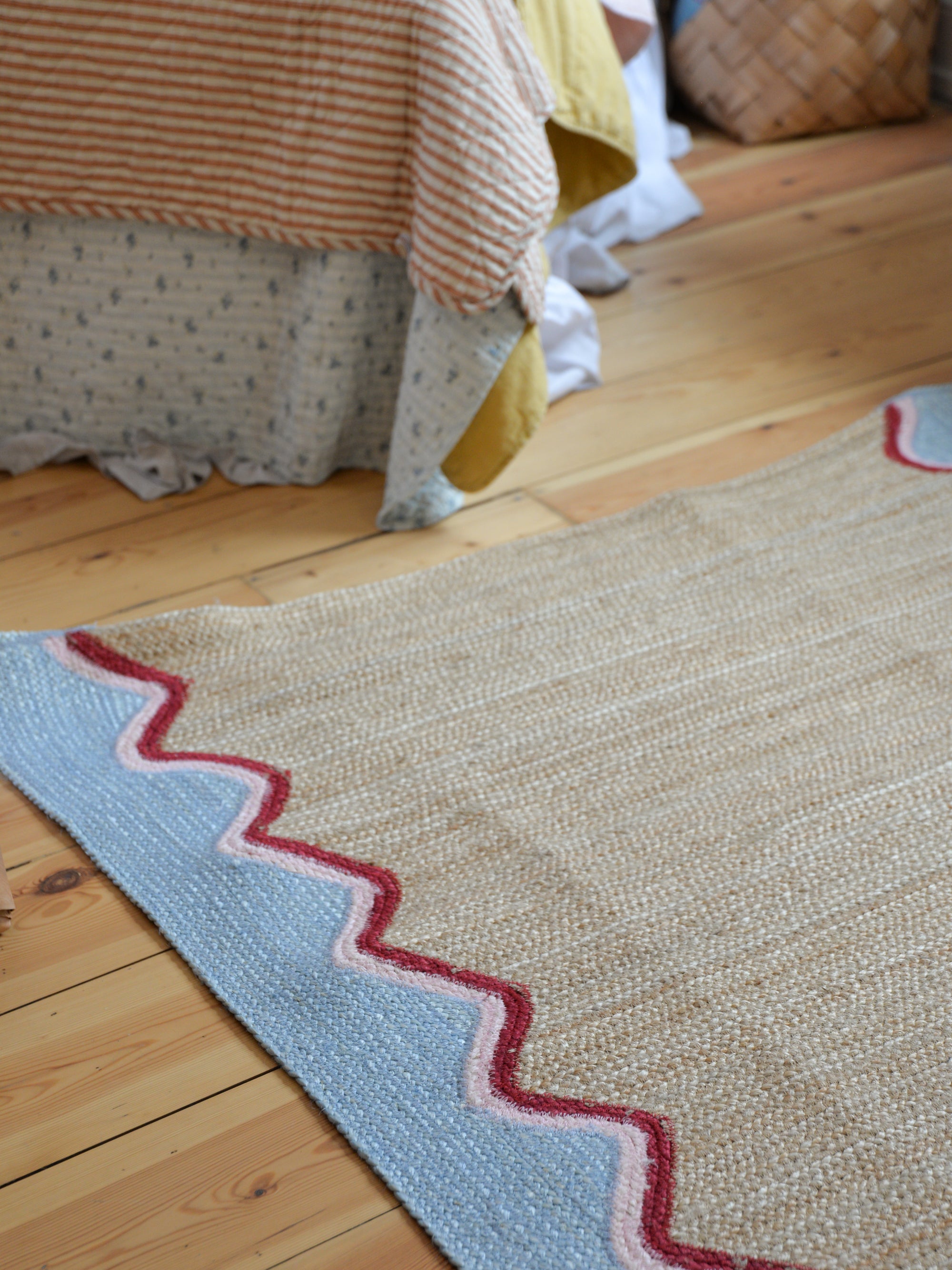 Sky Wave Jute / Runner or Rug