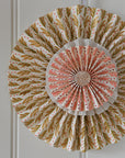 Paper Rosette Naya Tea Rose 20 cm