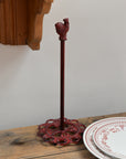 Cast Iron Kitchen Roll Holder / Red Hen