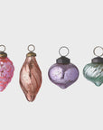 Peony Glass Ornament / Mint