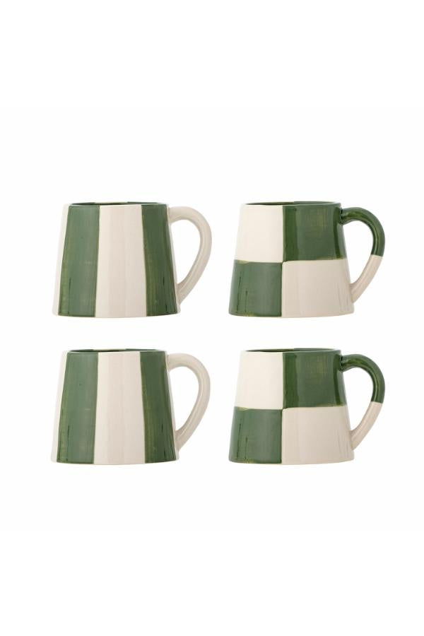 Floki Checkerboard Mug / Green