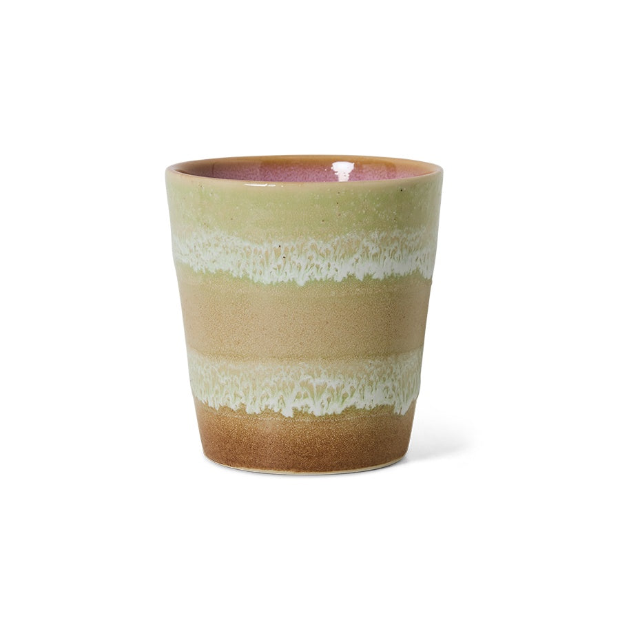 HKLIVING 70s Ceramics Coffee Mug / Umber