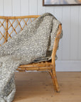 Brown Floral Quilt