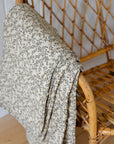 Brown Floral Quilt