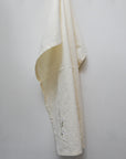 Daisy Embroidered Tea Towel