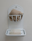 IB Laursen Enamel Wall Mounted Soap Dish