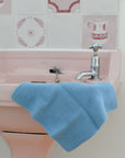 Knitted Cloth / Blue Bell
