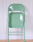 Metal Folding Chair / Green