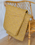 Mustard Floral Quilt