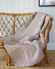 Sand Quilt / Plum Stripes