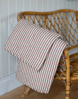 Sand Quilt / Plum Stripes