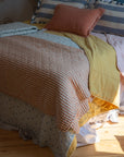 Sand Quilt / Sienna Stripes