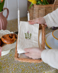 Thyme Embroidered Napkin