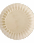 Scalloped Dinner Plate 27cm/ Cream