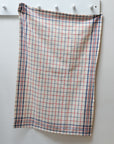 Checked Tea Towel / Blue and Red