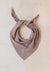 Merino Triangle Scarf / Coffee