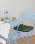 Bistro Table and Chairs Set / Light Blue