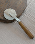 Nicolas Vahe Acacia Wood Pizza Wheel