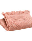 Jacquard Guest Towel / Argile