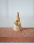 AIR ring gold-plated