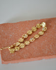 FIRE bracelet gold-plated