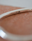 Alaia Bangle / Silver
