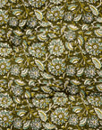 Printed Cotton Green Floral Mattress