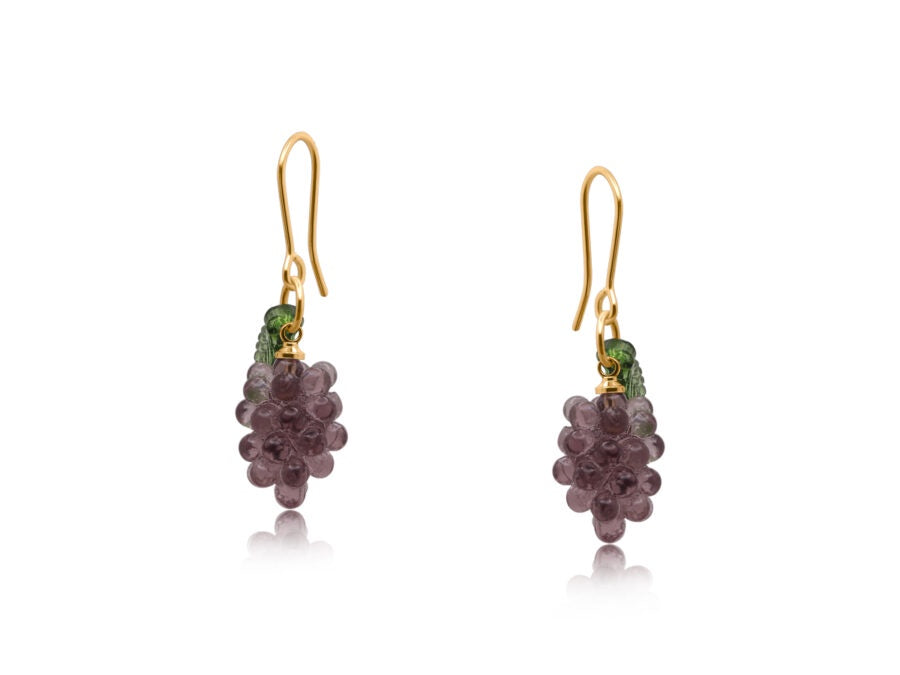 Dionysus Bunch of Grapes Earrings / Colours
