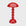 Rechargeable Bobbin LED Lamp / Red