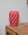 Rowena Stoneware Vase / Pink