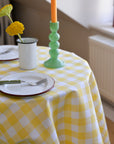 Gingham Tablecloth / Yellow