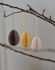Paper Honeycomb Easter Eggs / Set of 6
