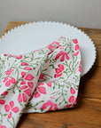 Floral Print Napkin / Sweat Pea
