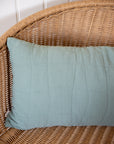 Recycled Titou Cushion / Grey Green