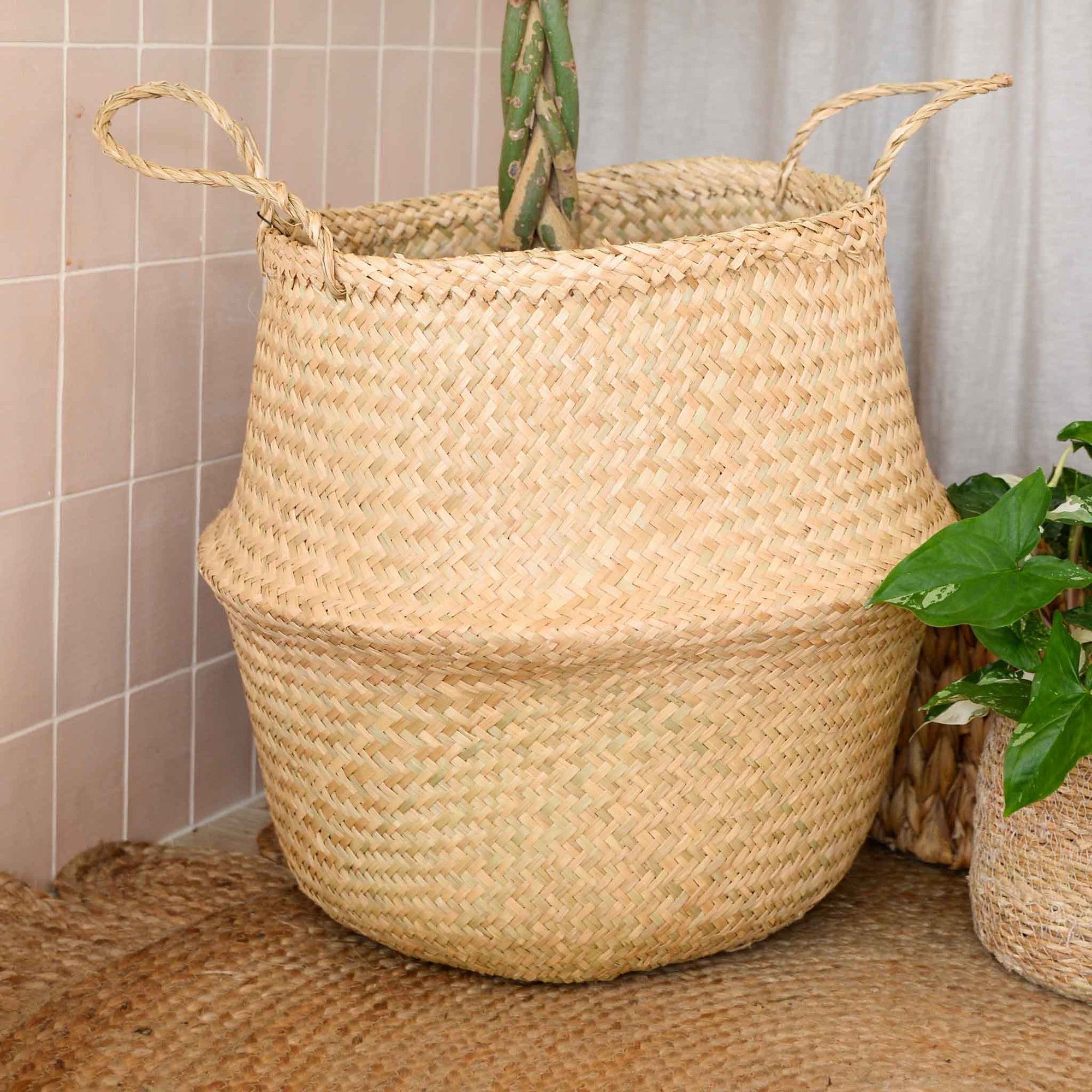 House Doctor Large Tanger Basket with Two Handles