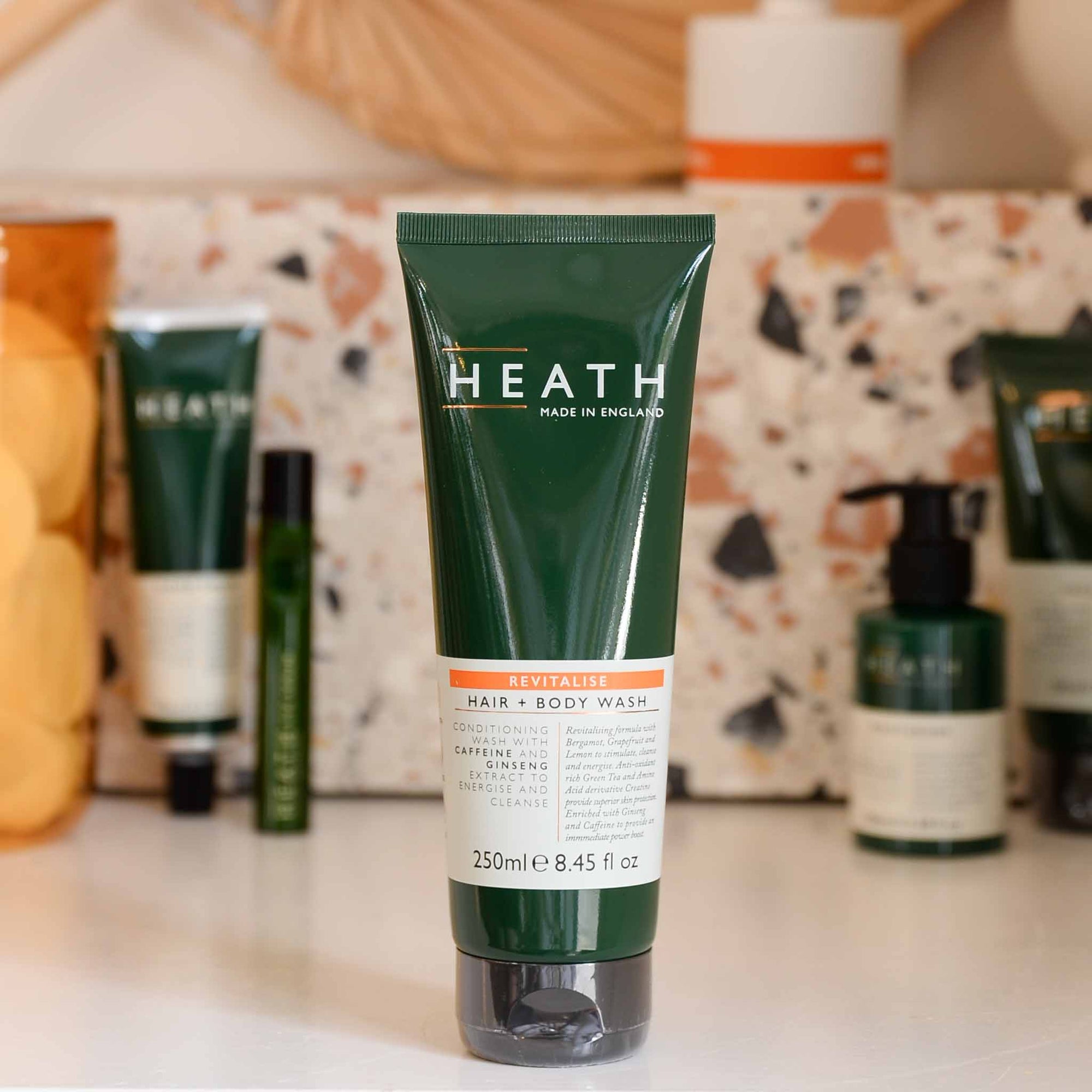 heat hair and body wash