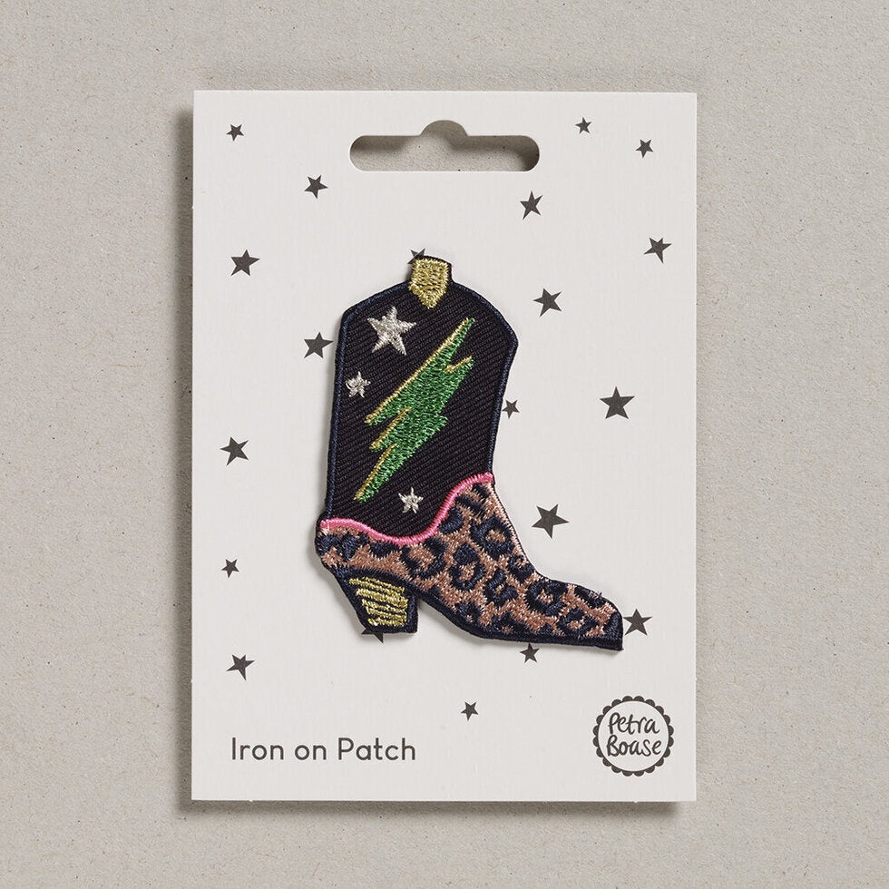 Iron On Patch Cowboy Boot