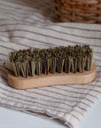 Redecker Scrubbing Brush 8 Shape in Brown